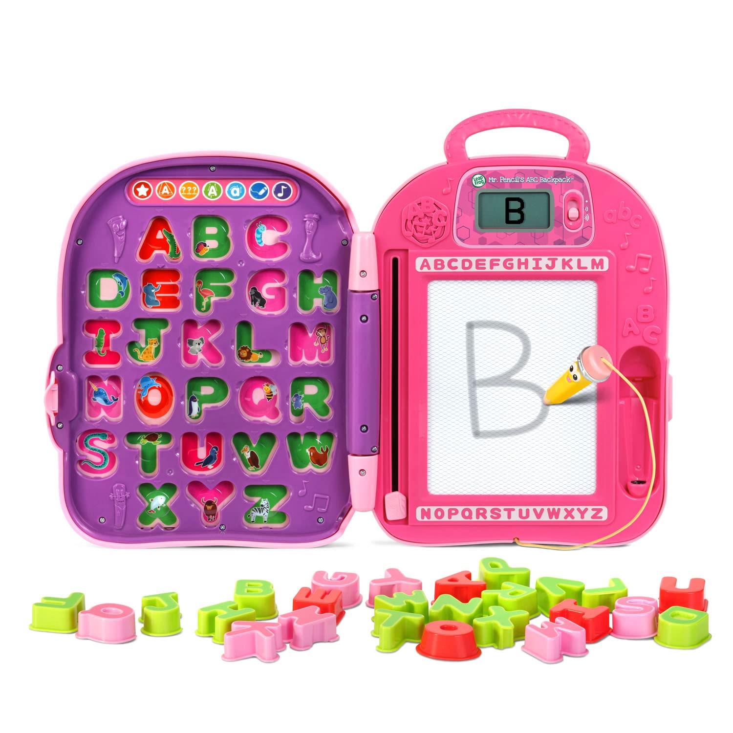 LeapFrog Mr. Pencil's ABC Backpack, Pink