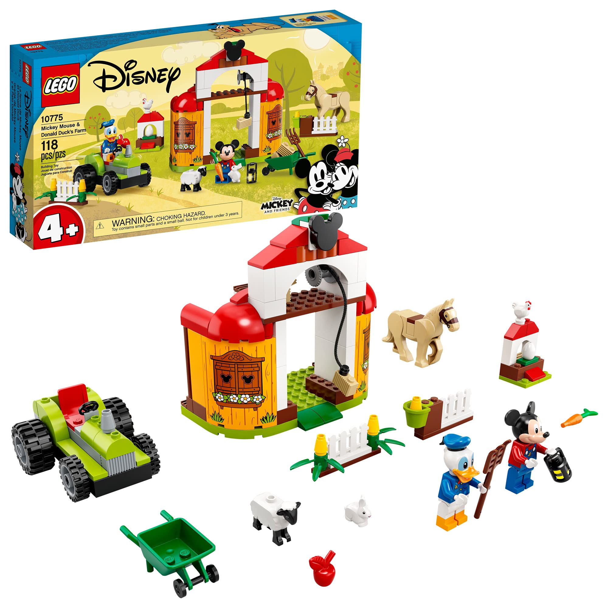 LEGO Disney Mickey and Friends Mickey Mouse & Donald Duck’s Farm