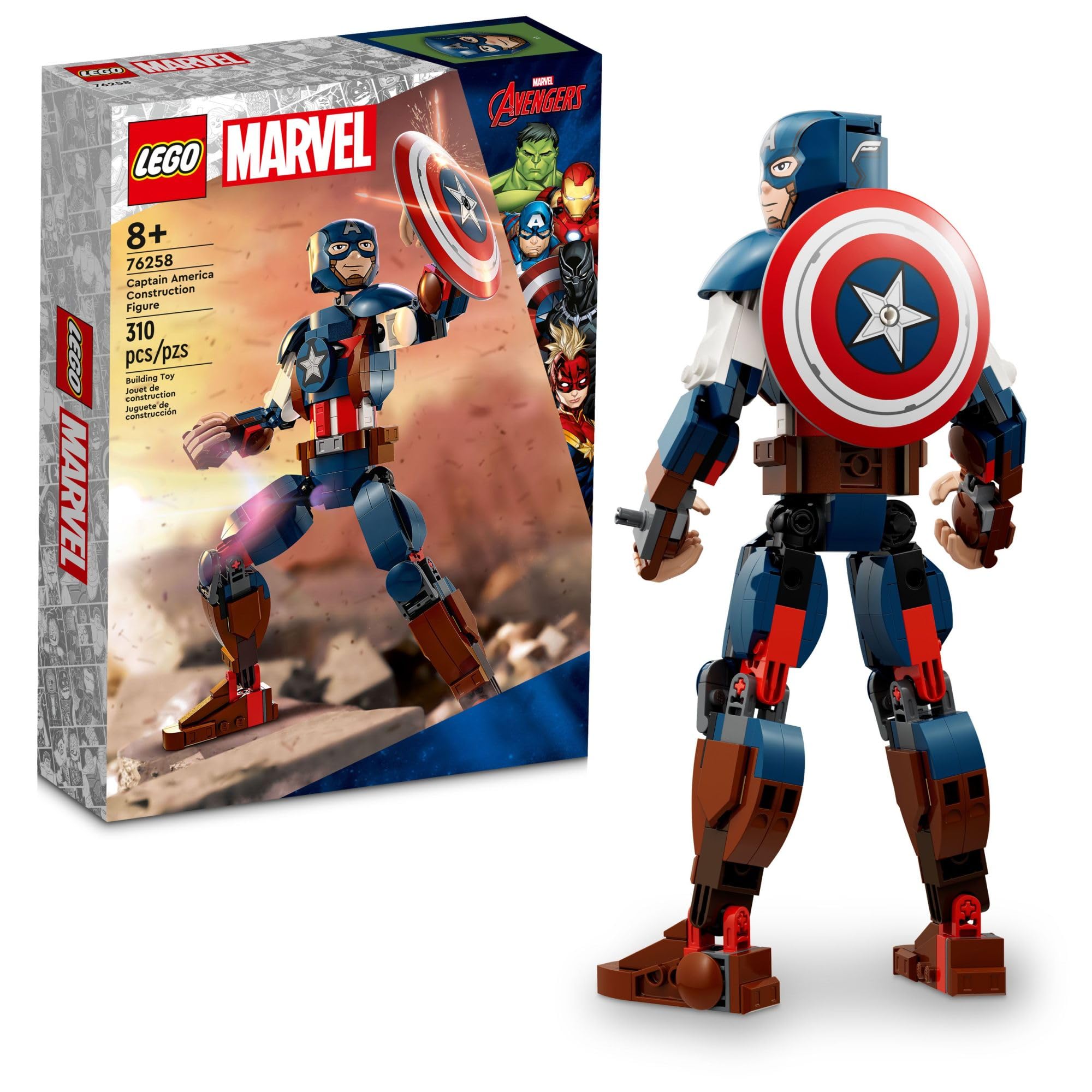 LEGO Marvel Captain America Figure