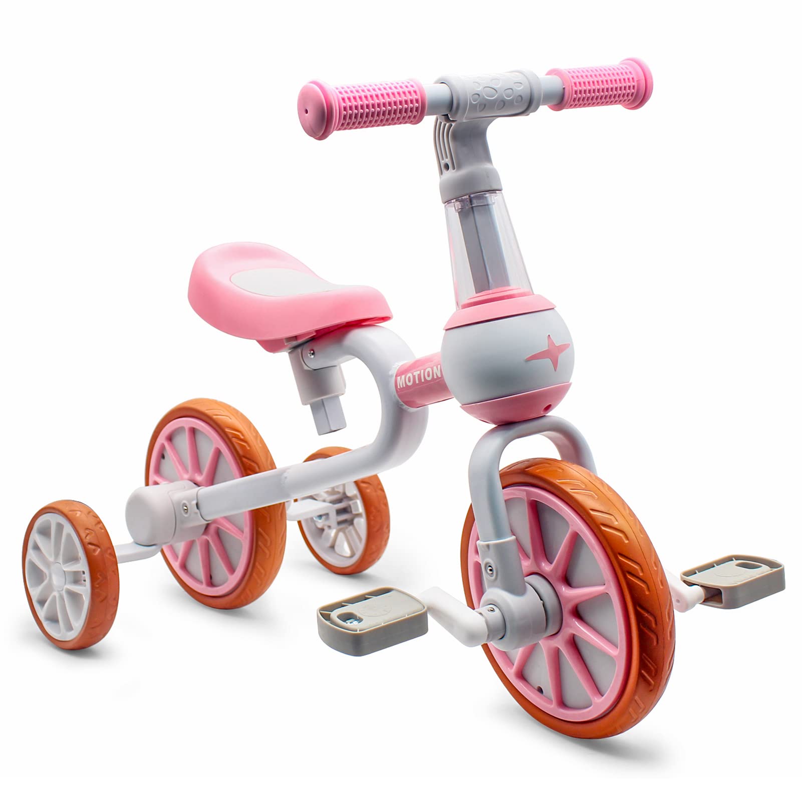 Pink 3 in 1 Tricycle