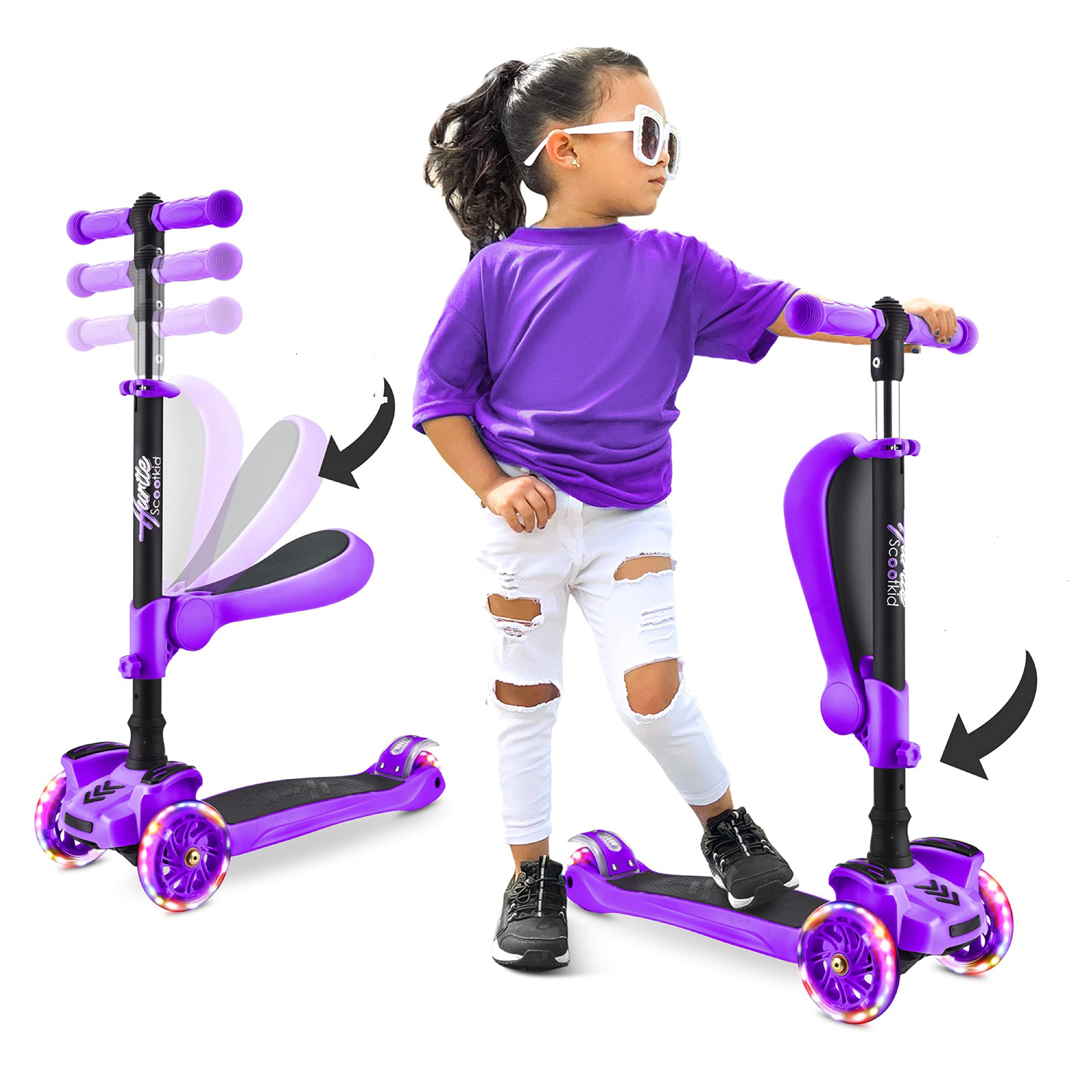 Hurtle Purple Scooter