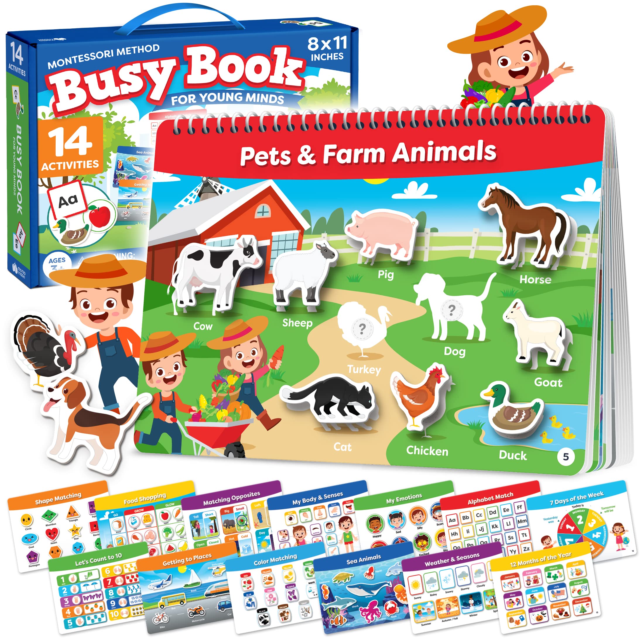 Montessori Preschool Busy Book