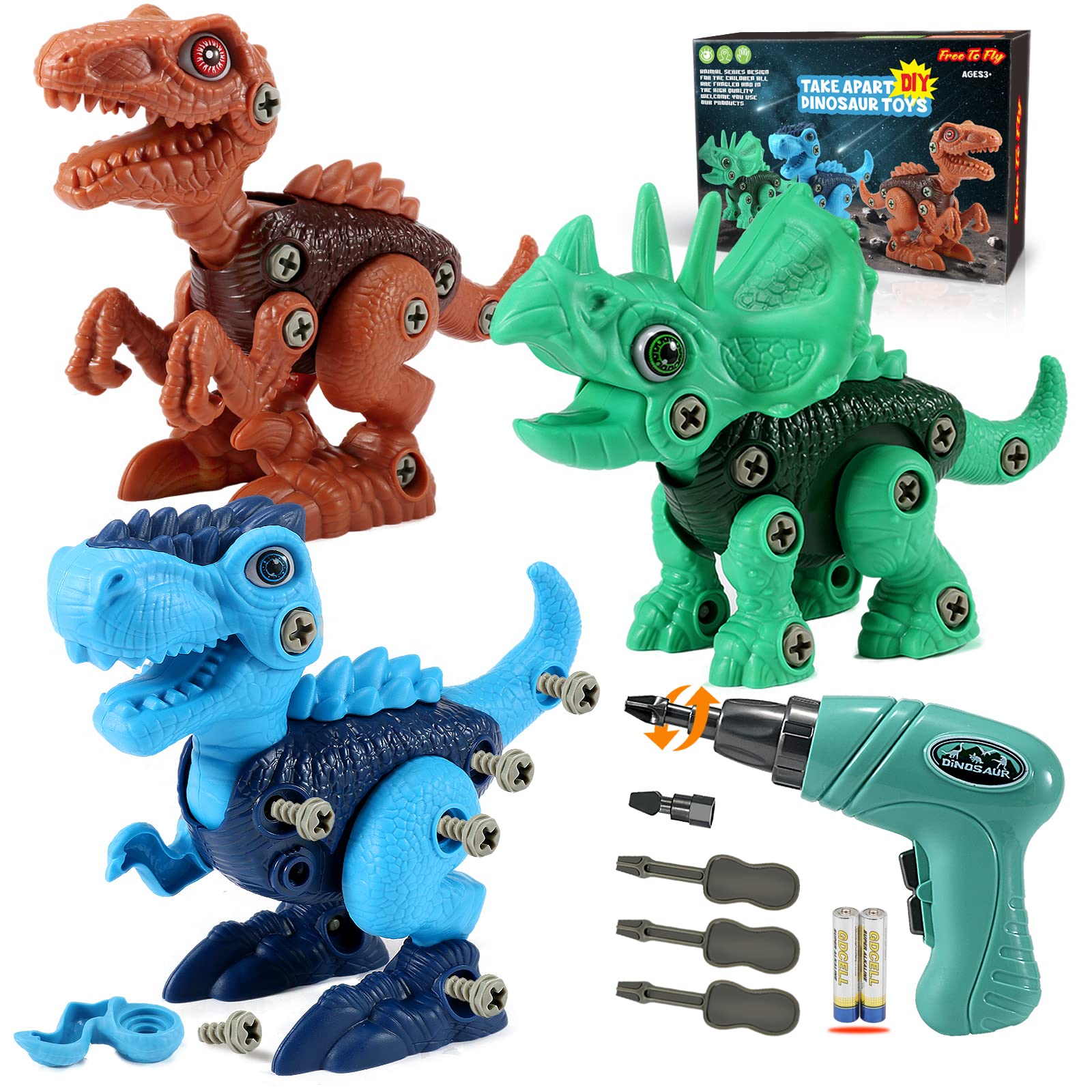 Take-Apart Dinosaur Toys