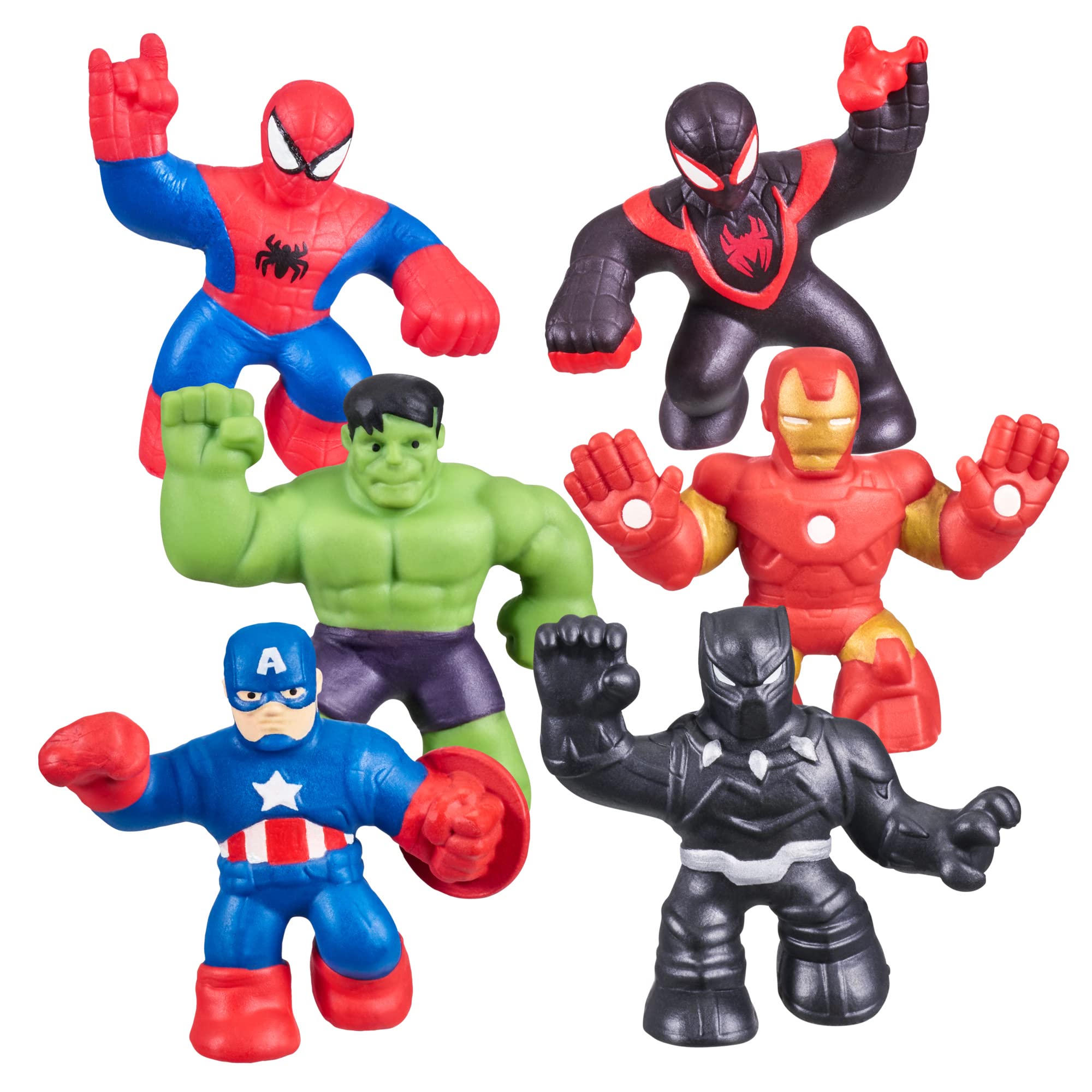 Heroes of Goo Jit Zu Marvel Mega Mini 6 Pack