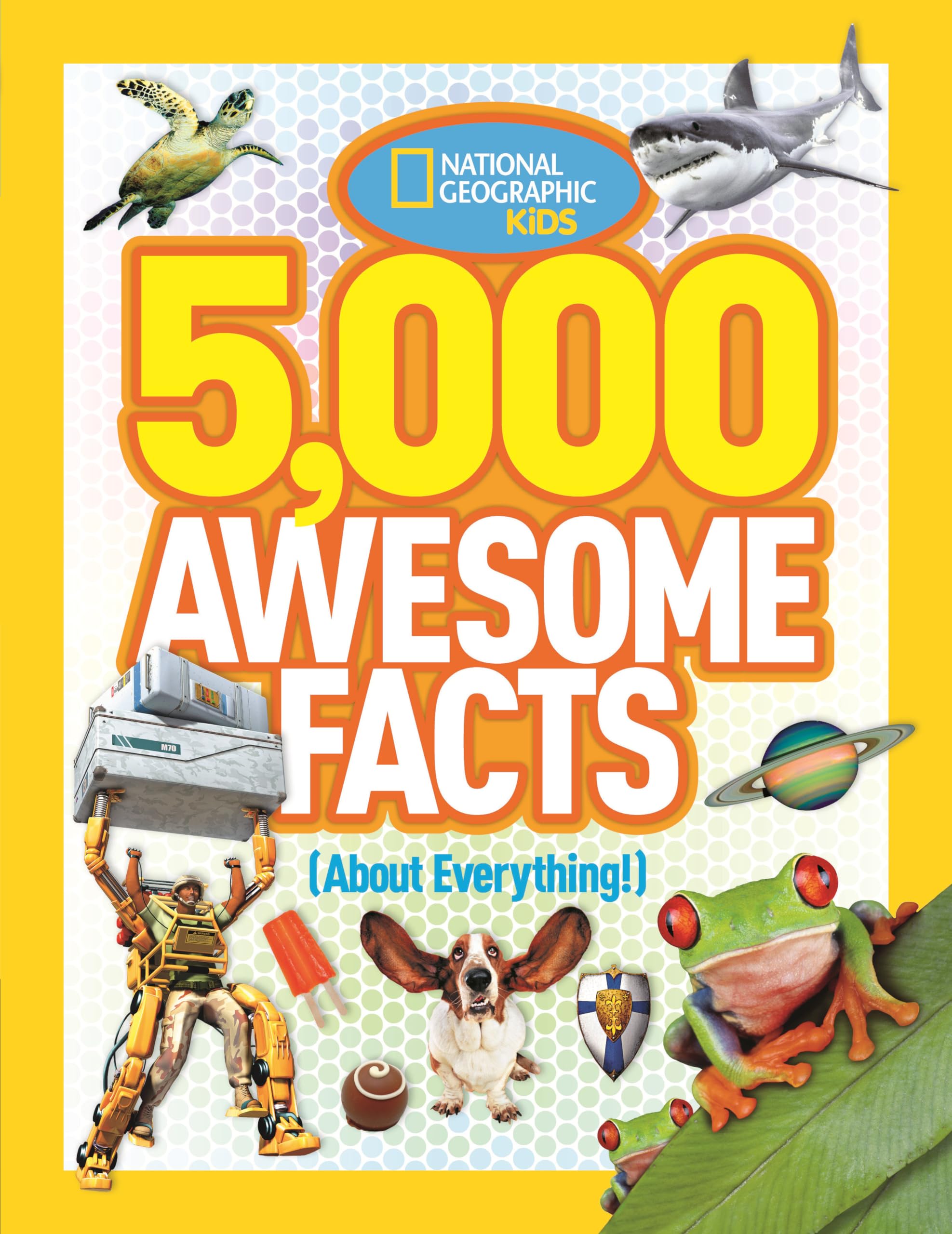 5,000 Awesome Facts Book Cover