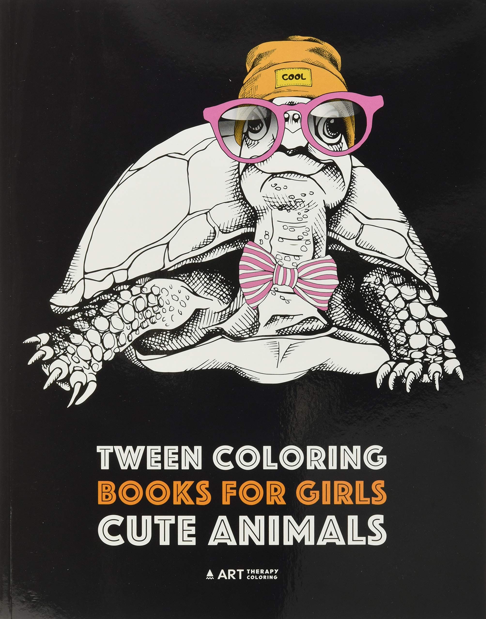 Tween Coloring Book For Girls: Cute Animals