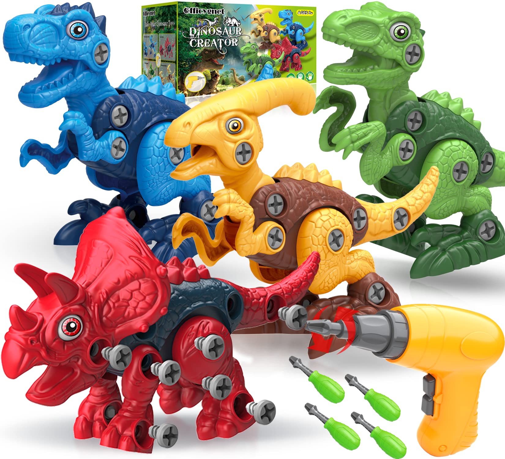 Officygnet Take Apart Dinosaur Toys