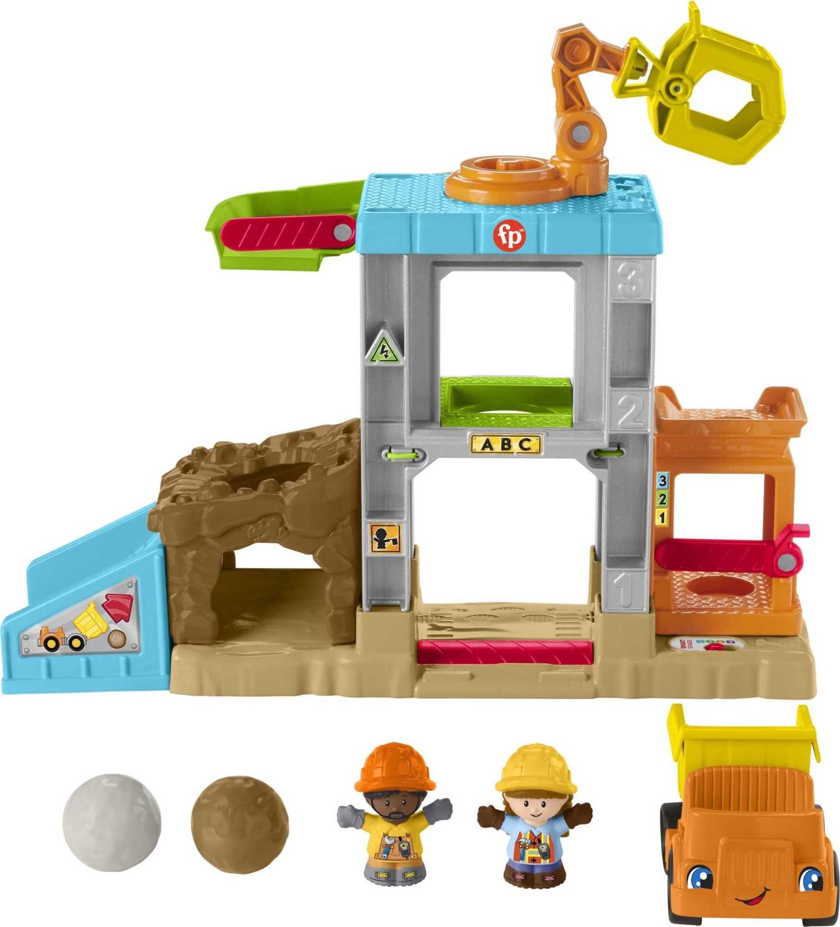 Fisher-Price Little People Load Up ‘N Learn Construction Site