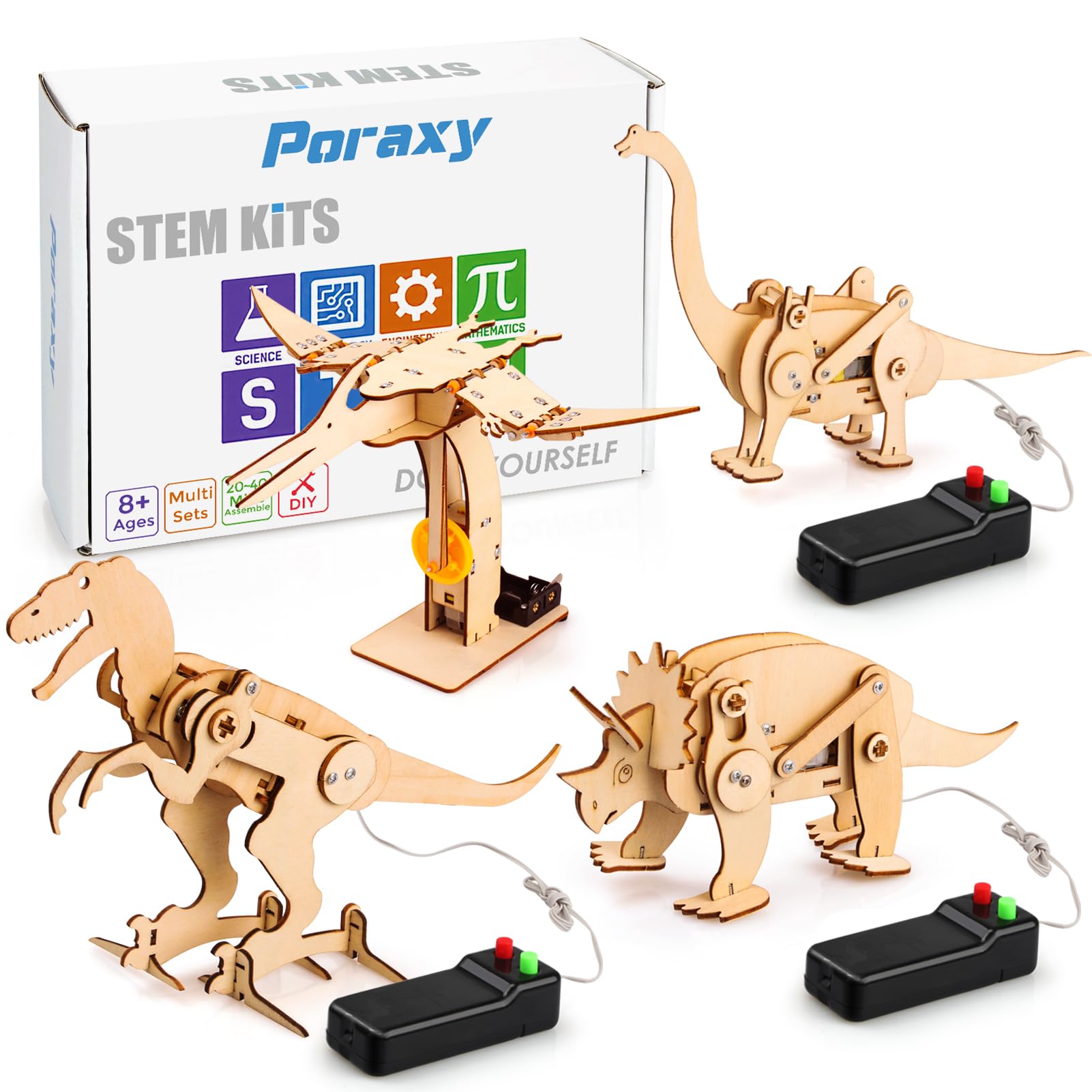 Poraxy Dinosaur STEM Kits