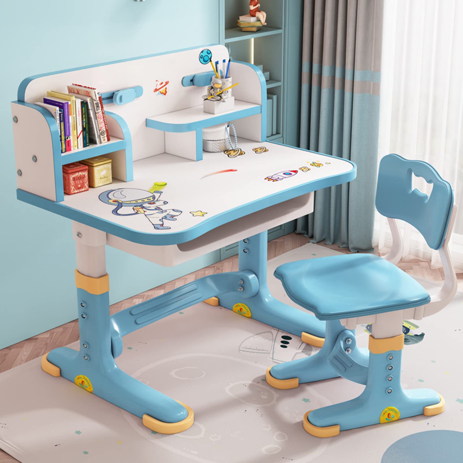 Cdar Kids Desk Chair Set